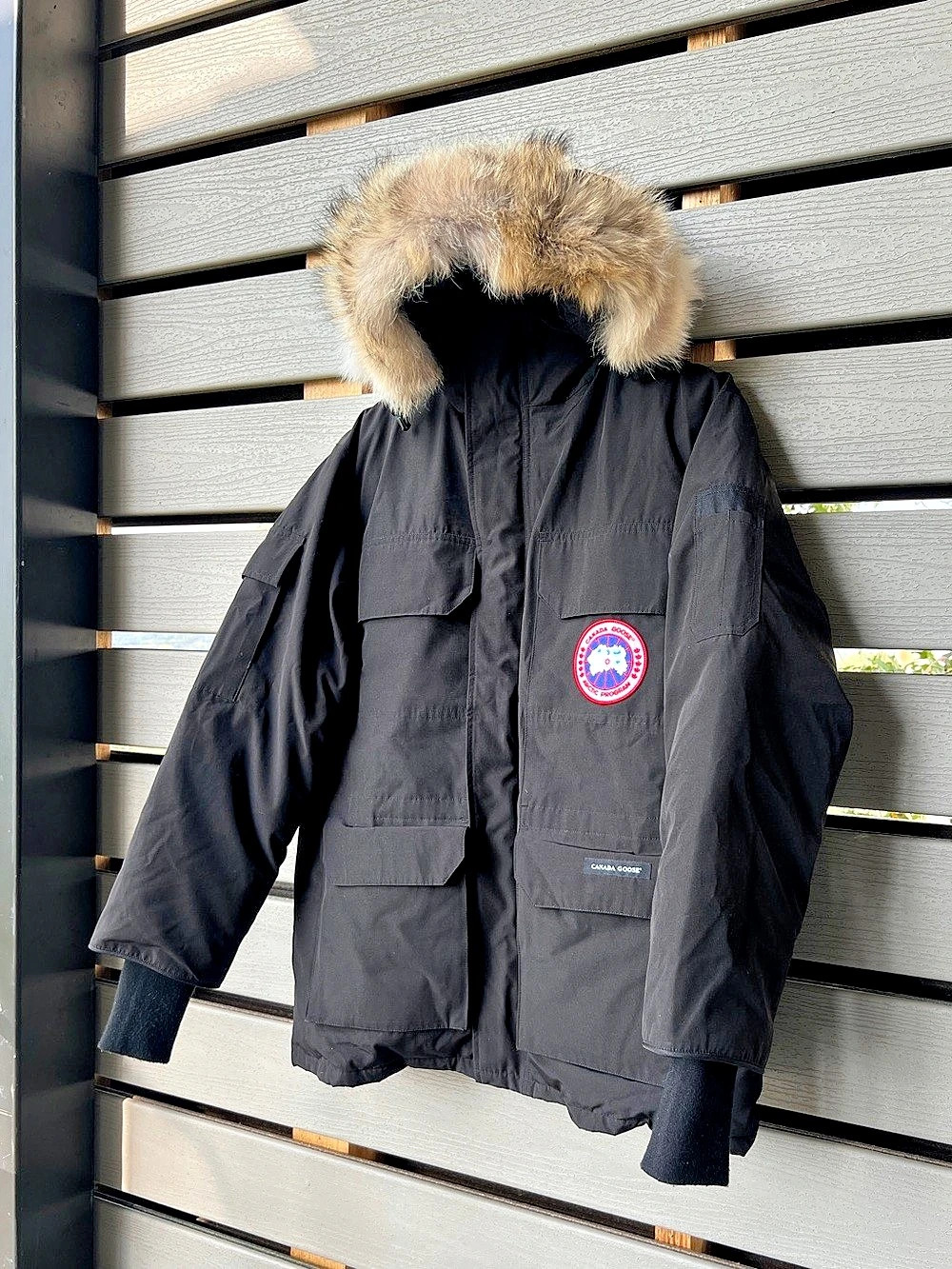 Canada Goose Expedition Parka in Black Size Large